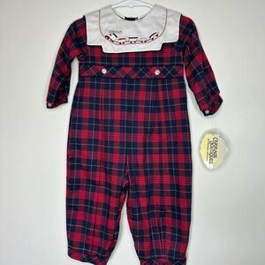 Vintage Carriage Boutique holiday romper!